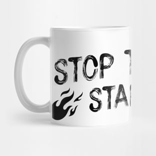 Stop thinking. Start doing Mug